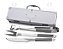 KIT CHURRASCO ACO INOX 8X48X13CM JOGO C 4 PECAS - Imagem 3