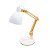 LUMINARIA DE MESA ARTICULADA METAL 57X18X43CM BRANCO - Imagem 2