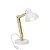 LUMINARIA DE MESA ARTICULADA METAL 57X18X43CM BRANCO - Imagem 3