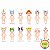 BONECA MINI SONNY ANGEL SERIE ANIMAL 3 SORTIDOS - Imagem 1