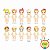 BONECA MINI SONNY ANGEL SERIE DOCINHOS 25 SORTIDOS - Imagem 2