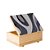 PORTA JOIAS BAUHAUS ONDAS CINZAS 20X9X16CM - Imagem 3