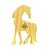 ESCULTURA DE MADEIRA CAVALO LUMEN - Imagem 5