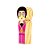 ESCULTURA DE MADEIRA KOKESHI ELTON JOHN - Imagem 3