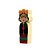 ESCULTURA DE MADEIRA KOKESHI FRIDA - Imagem 3