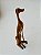 ESCULTURA MADEIRA CACHORRO SENTADO 22CM - Imagem 3