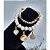 Mix de Pulseiras com Pérolas, Corrente e Pingente Espírito Santo – Bijuterias Finas | Lavanda Gaya - Imagem 1