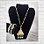 Conjunto Colar Longo e Mix de Pulseiras - Imagem 1