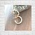 Brinco Argola com Strass Folheado à Ouro 18K - Imagem 2