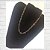 Colar Choker Corações Folheado à 18 K - Imagem 1