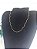 Colar Choker Elos Curvados Folheados à Ouro 18K - Imagem 1