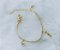 Pulseira para Bebê com Figa e Zircônias Folheada à Ouro 18K - Imagem 4