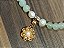 Colar Pedras Naturais Jade e Pérolas - Imagem 6