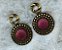Brinco Boho Chic Dourado Envelhecido - Imagem 1