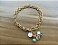 Pulseira de Corrente e Pingente Búzios - Imagem 1