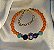 Pulseira Olho Grego Colorida com Sodalita e Cristais - Imagem 6
