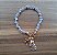 Pulseira de Cristais Azul com Pingente Nossa Senhora Aparecida e Estrela | Coleção Fé - Imagem 3