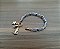 Pulseira de Cristais Azul com Pingente Nossa Senhora Aparecida e Estrela | Coleção Fé - Imagem 5