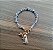 Pulseira de Cristais Azul com Pingente Nossa Senhora Aparecida e Estrela | Coleção Fé - Imagem 6