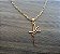 Colar de Corrente Cartier com Pingente Fé Dourado Feminino | Coleção Fé - Imagem 4