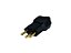 Plugue desmontável  2P+T 10A 180G - Preto - Imagem 3