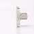 Tomada 2P+T 10A 250V -  Para Movel  - 70X70 -  Branco - Sleek - Imagem 2