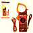 ALICATE AMPERIMETRO DIGITAL COM GARRA TROYA TOOLS TRY-6027 - Imagem 1