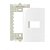 Interruptor Simples 10A 250V~ - 4X2 - Branco - SLEEK - Imagem 2