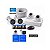 Kit HVR Open HD 1080N 04 Canais  AHD 720P 1/4  3.6MM  IP66 - Imagem 1