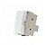 Placa Horizontal  01 Posto - 4X2 -  Branca - SLEEK - Imagem 4