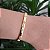 Bracelete fixo Folheado em ouro Veneza  ( serve pulso até 17,5cm) - Imagem 2