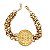 Mix de pulseiras  São Bento Dourada ( tamanho 15 a 17 cm) - Imagem 3