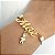 Pulseira (courino Branco) Mãe Amorosa  1 MENINO ( filho) ( personalizada) - Imagem 1