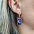 Brincos Argola Tarot Lua folheado em ouro - Imagem 1