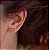 Piercing Fita Passada folheado em ouro (mini) - Imagem 2