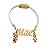 Pulseira (COURINO BRANCO) Mãe Amorosa  CASAL FILHOS ( personalizada) - Imagem 2