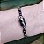 Pulseira Correntaria com cano folheado em Ródio Negro ( cinza) joana - Imagem 2