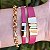 Mix Pulseiras douradas (courino Rosa) Barbie Core folheada em ouro( Escolha tamanho de seu pulso) - Imagem 2