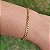 Pulseira Correntaria grumed PP Fina folheado em ouro - Imagem 1