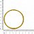 Bracelete Fixo Liso ( fino) folheado em ouro  ( tamanhos P e M) até 20 cm - Imagem 3