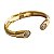 Bracelete Articulado com ponteiras cristal Anna  (Tamanho único - serve de 16 a 18 cm) - Imagem 1