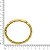 Pulseira articulada orgânico detalhes martelados folheado em Ouro ( tamanho único) 16 a 18 cm pulso - Imagem 4