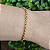 Pulseira Correntaria elos redondos íris PP folheado em ouro - Imagem 1