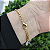 Mix de Pulseiras correntarias ( Jesus, placa amor e placa vida) - folheado( P, M ou G) - Imagem 4