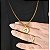 1 pingente oval com seu signo - Escolha seu signo abaixo - Imagem 3