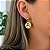 1 par de brinco com pingente oval com seu signo - Escolha seu signo abaixo - Imagem 3