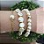 Mix 3 - 3 Pulseiras correntarias com detalhes pérolas ( orgânicas artificiais) - folheado( P, M ou G) - Imagem 1