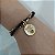 Pulseira  Hoponopono Cristais Preto - Imagem 1