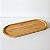 Bandeja Oval 34 x14 cm Em Bambu Personalizada - Imagem 2