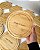 Tábua para Queijos 21 cm em Bambu Personalizado Padrinhos Casamento - Imagem 1